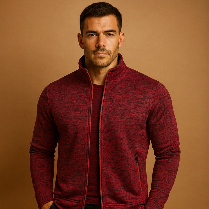 Men’s Zip Cardigan | Everyday Layer with Clean & Modern Styling