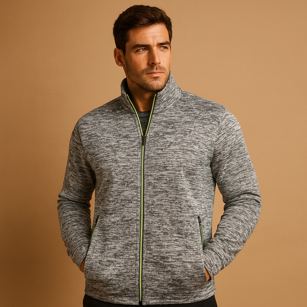 Men’s Zip Cardigan | Everyday Layer with Clean & Modern Styling