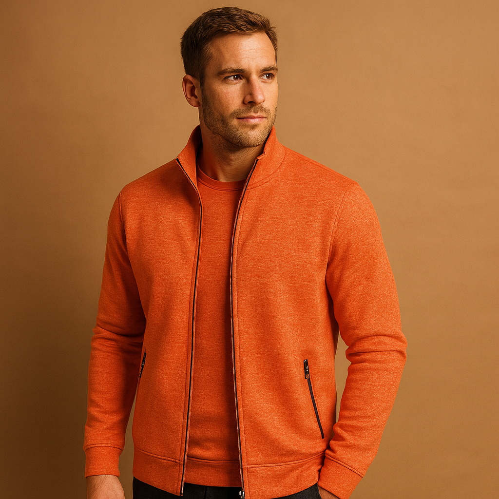 Men’s Zip Cardigan | Everyday Layer with Clean & Modern Styling