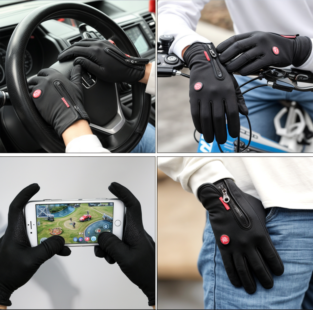 Windproof Thermal Gloves | Warm, Touchscreen-Friendly & Built for Winter