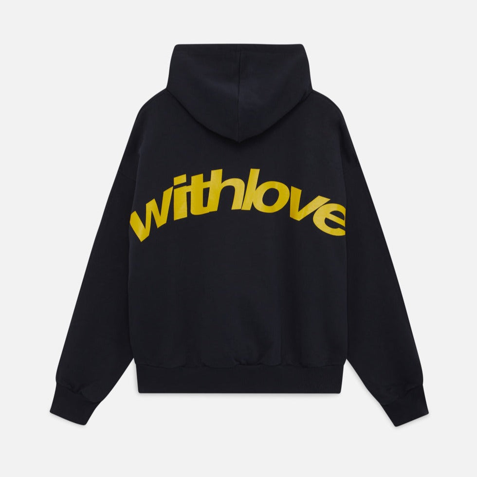 Oversized Hoodie with “With Love” Back Print – Relaxed Streetwear Style
