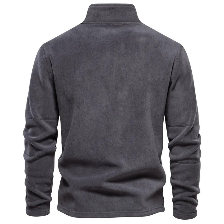 Men’s Stand Collar Fleece Jumper | Warm, Comfortable and Modern Design