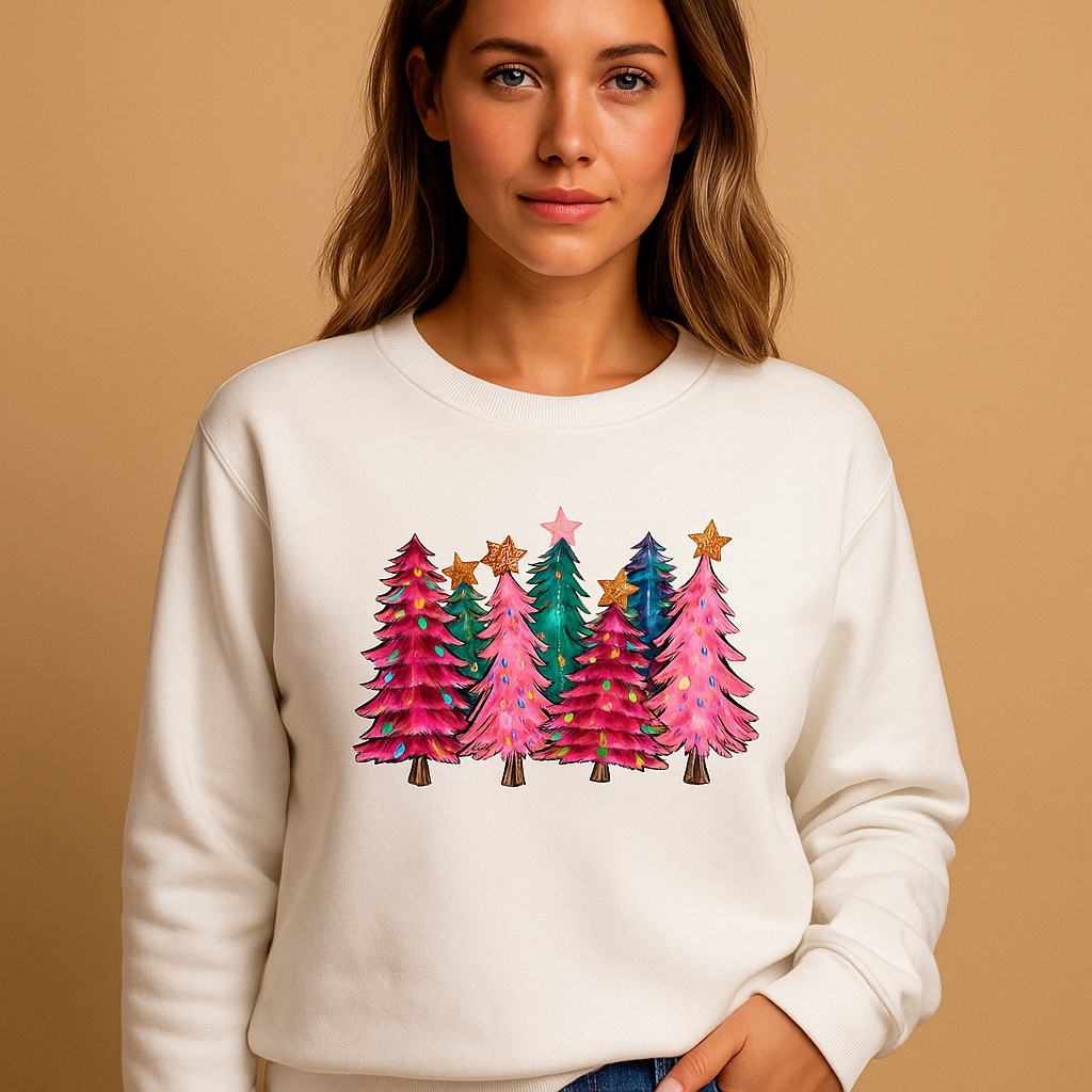 Women’s Christmas Sweater with Festive Pattern