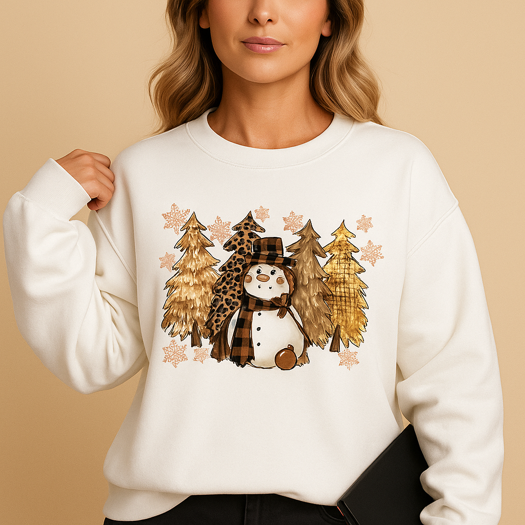 Women’s Christmas Sweater with Festive Pattern