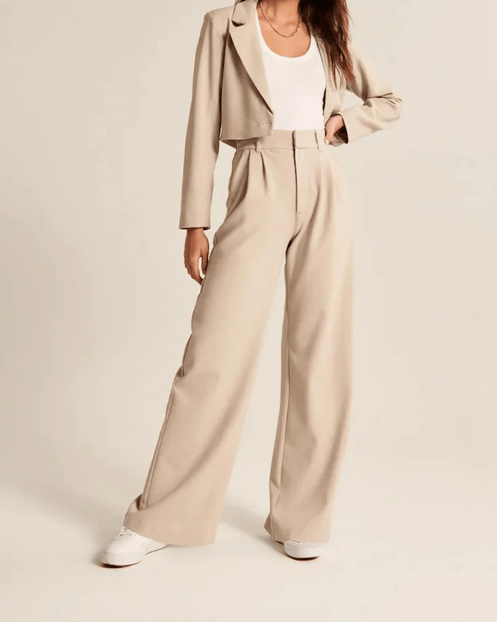 Wide Leg Work Trousers for Women | Practical & Comfortable