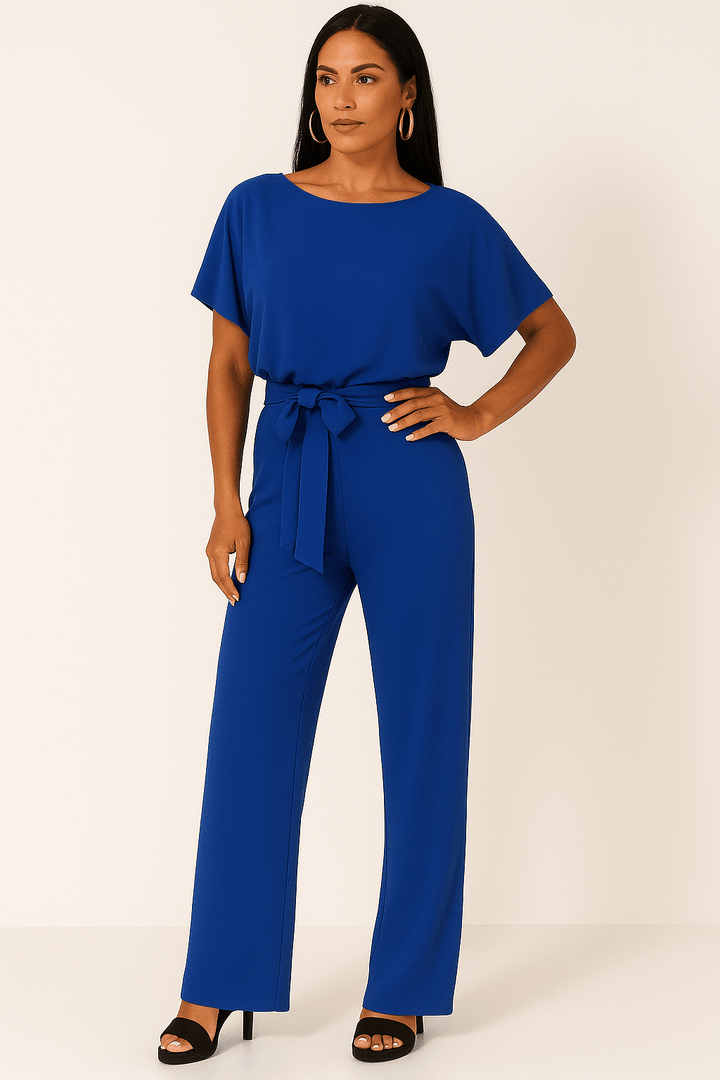 Women’s Tie-Waist Jumpsuit – Effortless Style in a One-Piece