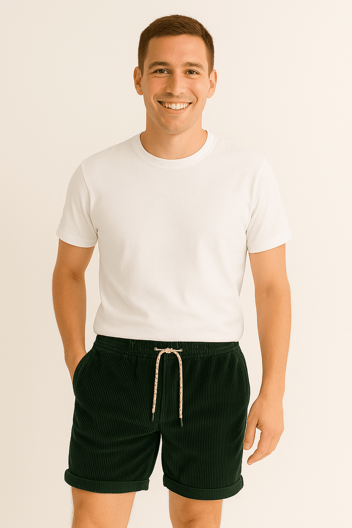 Men’s Cord Shorts | Casual Comfort