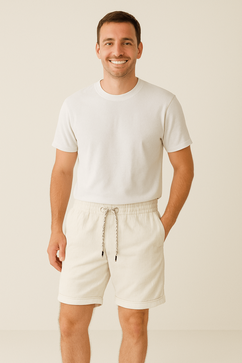 Men’s Cord Shorts | Casual Comfort