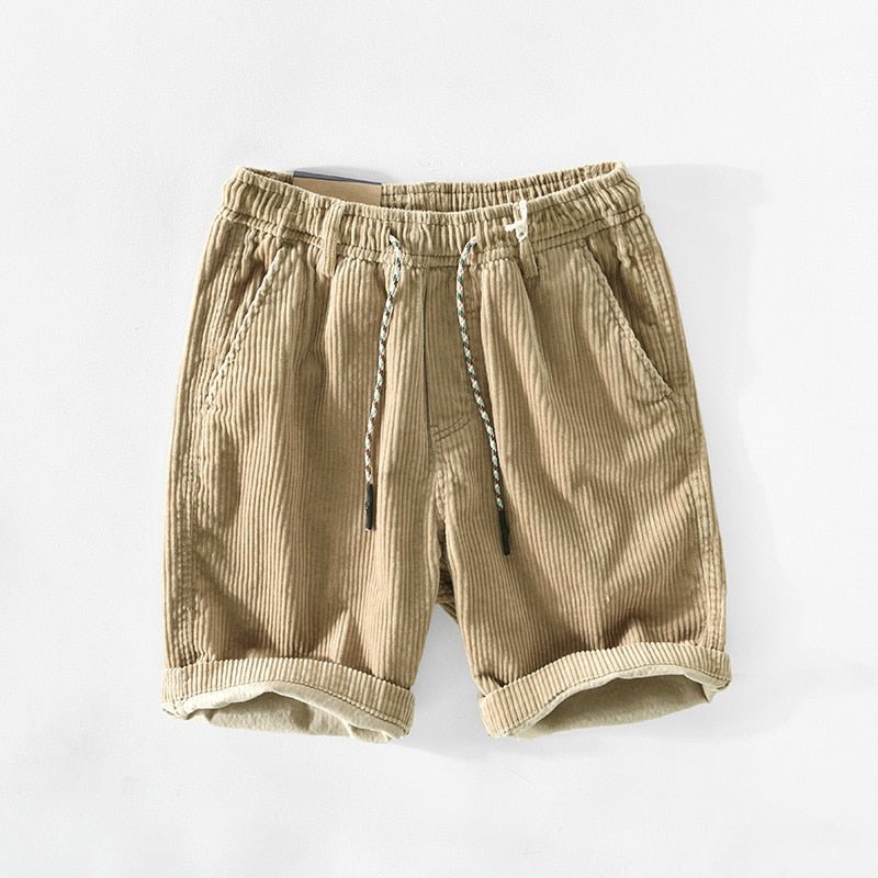 Men’s Cord Shorts | Casual Comfort