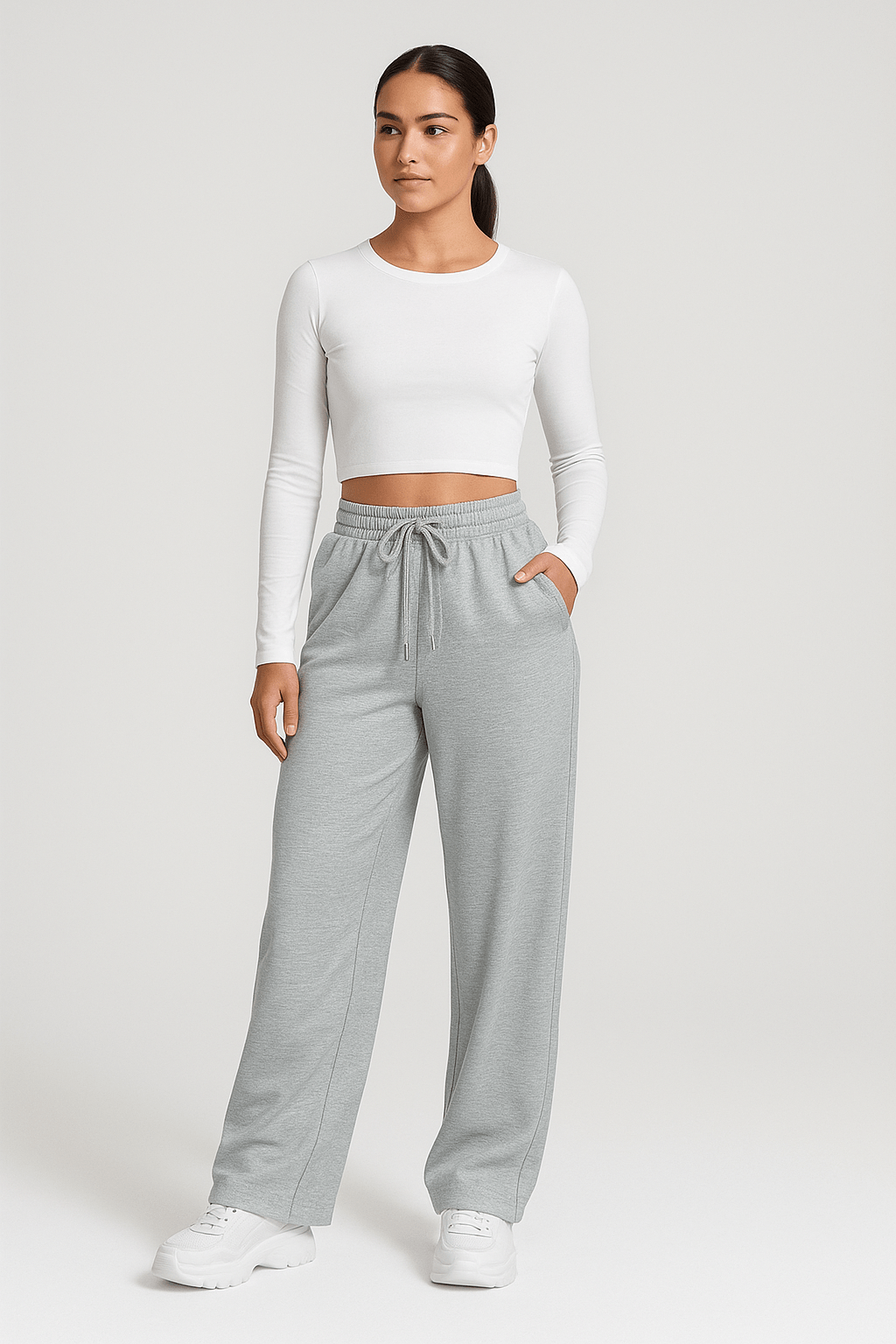 Wide Leg Joggers for Women | Casual & Stylish