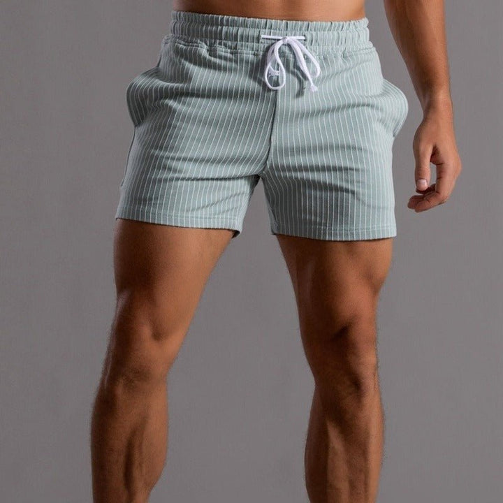 Men’s Striped Drawstring Shorts | Relaxed Fit
