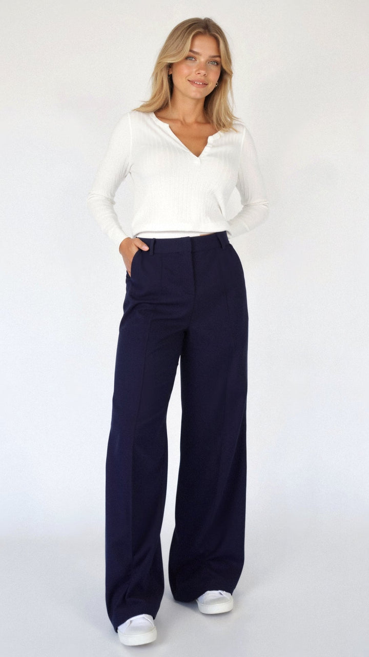 Wide Leg Trousers for Women | Elegant & Timeless