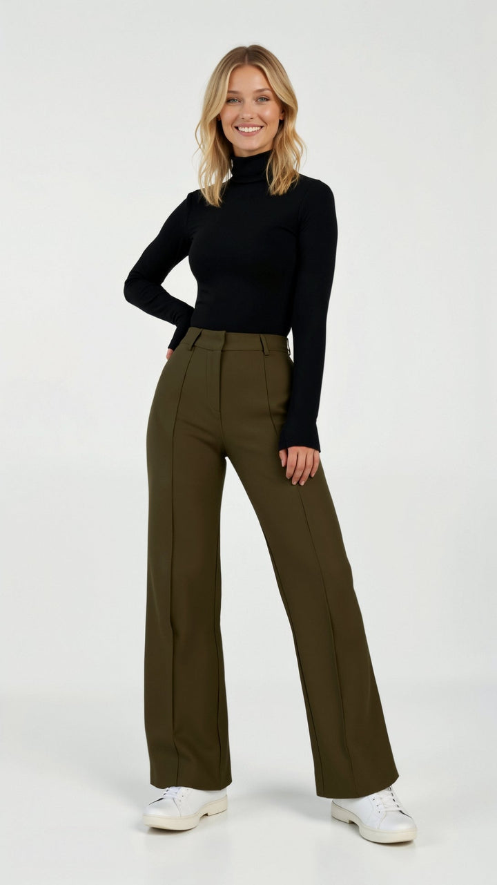 Wide Leg Trousers for Women | Elegant & Timeless