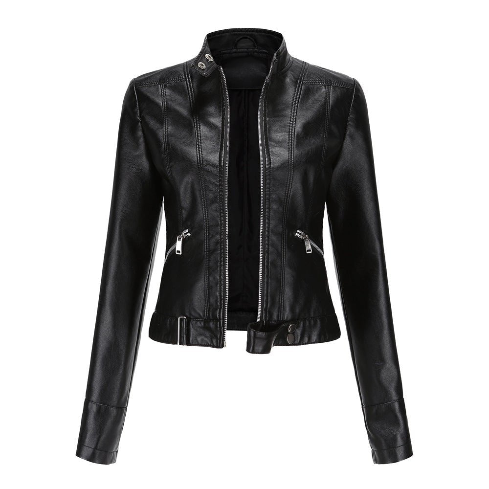 Tailored Leather Jacket for Women | Effortless Style