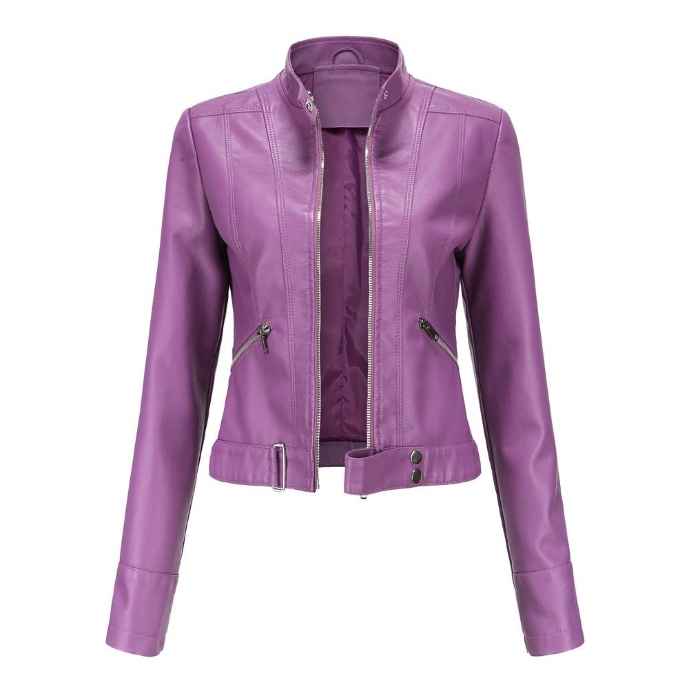 Tailored Leather Jacket for Women | Effortless Style