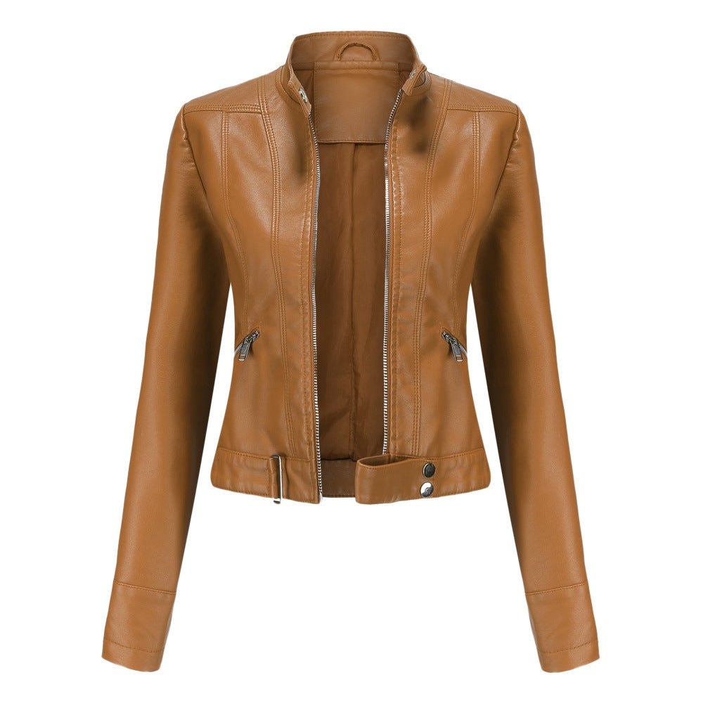 Tailored Leather Jacket for Women | Effortless Style