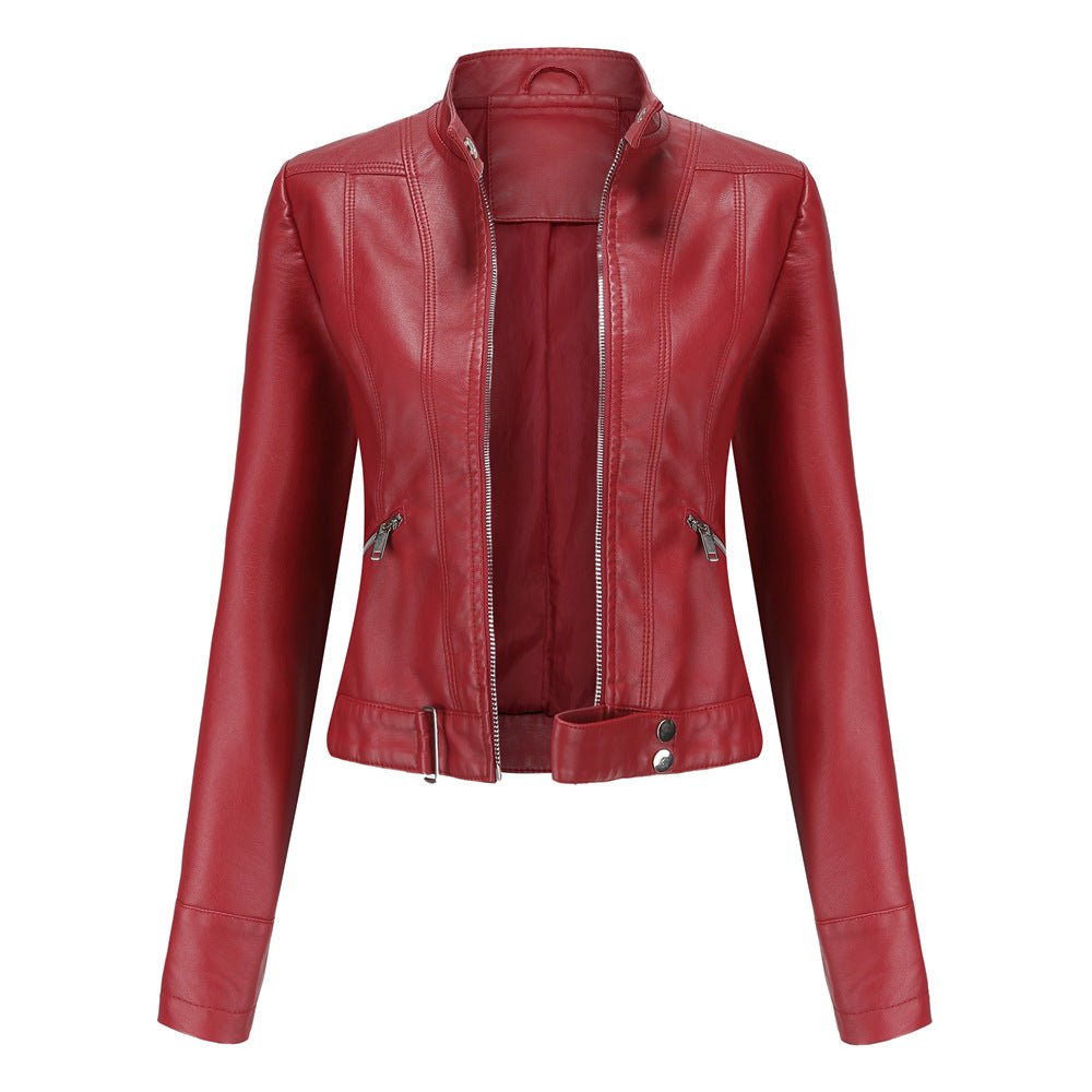 Tailored Leather Jacket for Women | Effortless Style