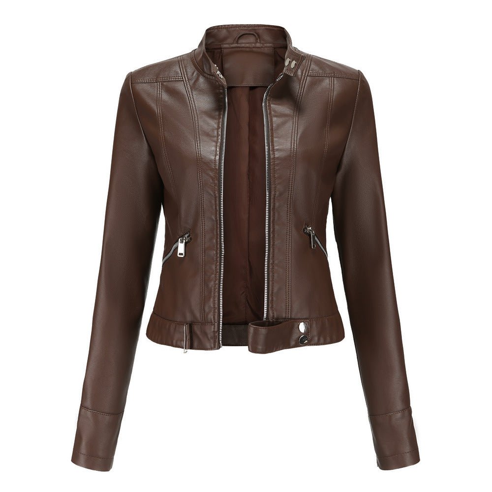 Tailored Leather Jacket for Women | Effortless Style