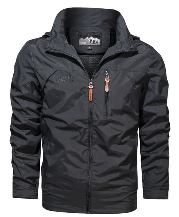 Men’s Waterproof Outdoor Jacket – Lightweight & Windproof