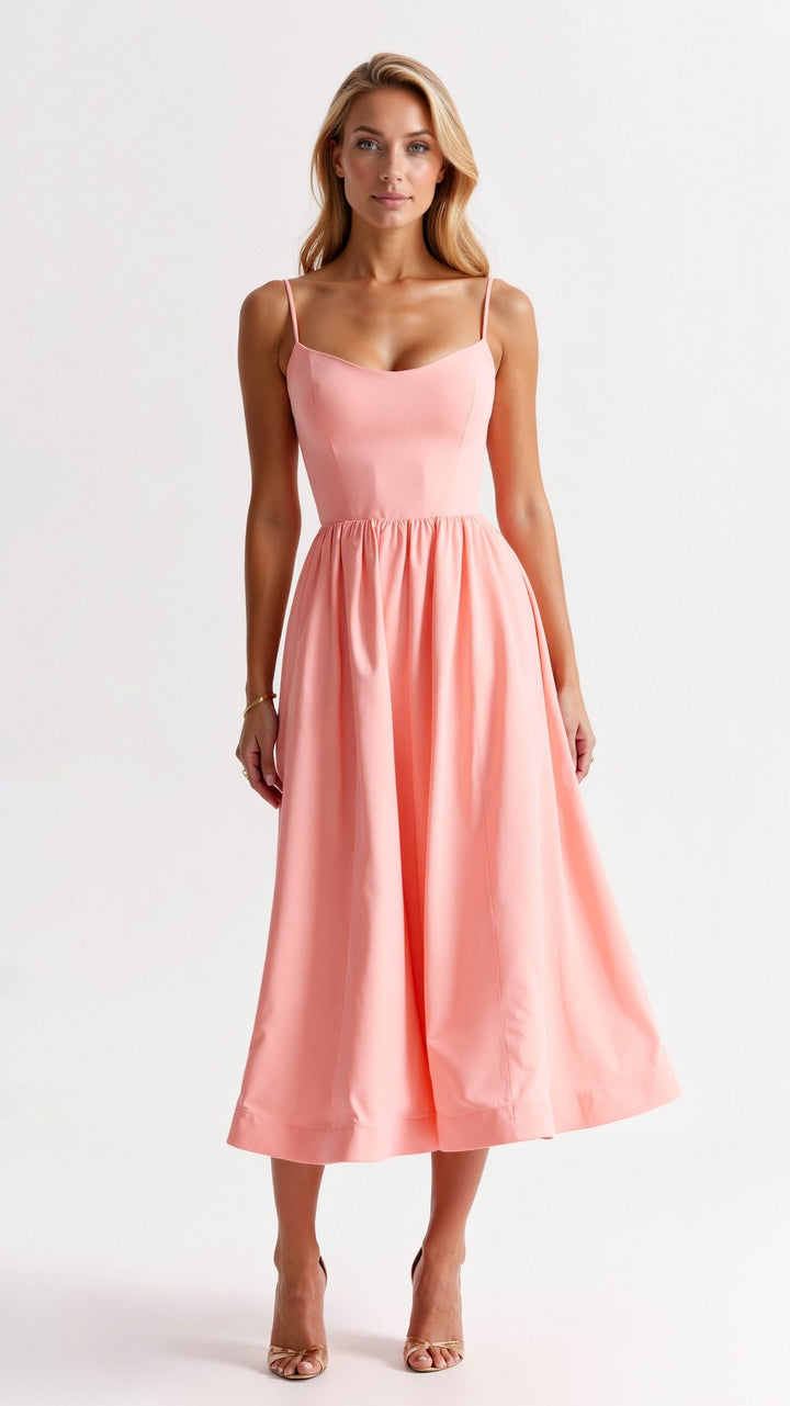 Flowy Midi Dress for Women | Effortless Elegance