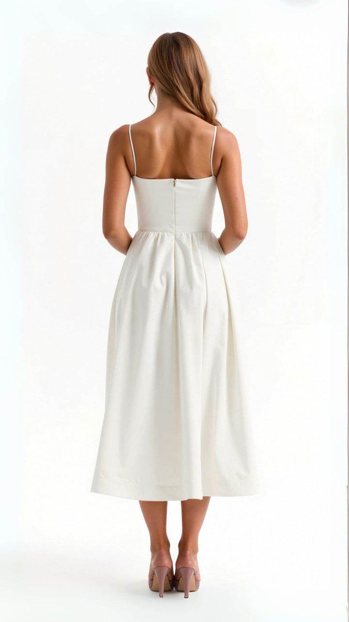 Flowy Midi Dress for Women | Effortless Elegance
