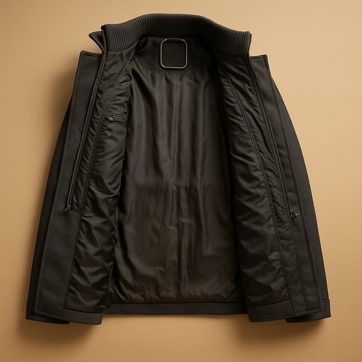 Men’s Slim Fit Two-Piece Winter Coat